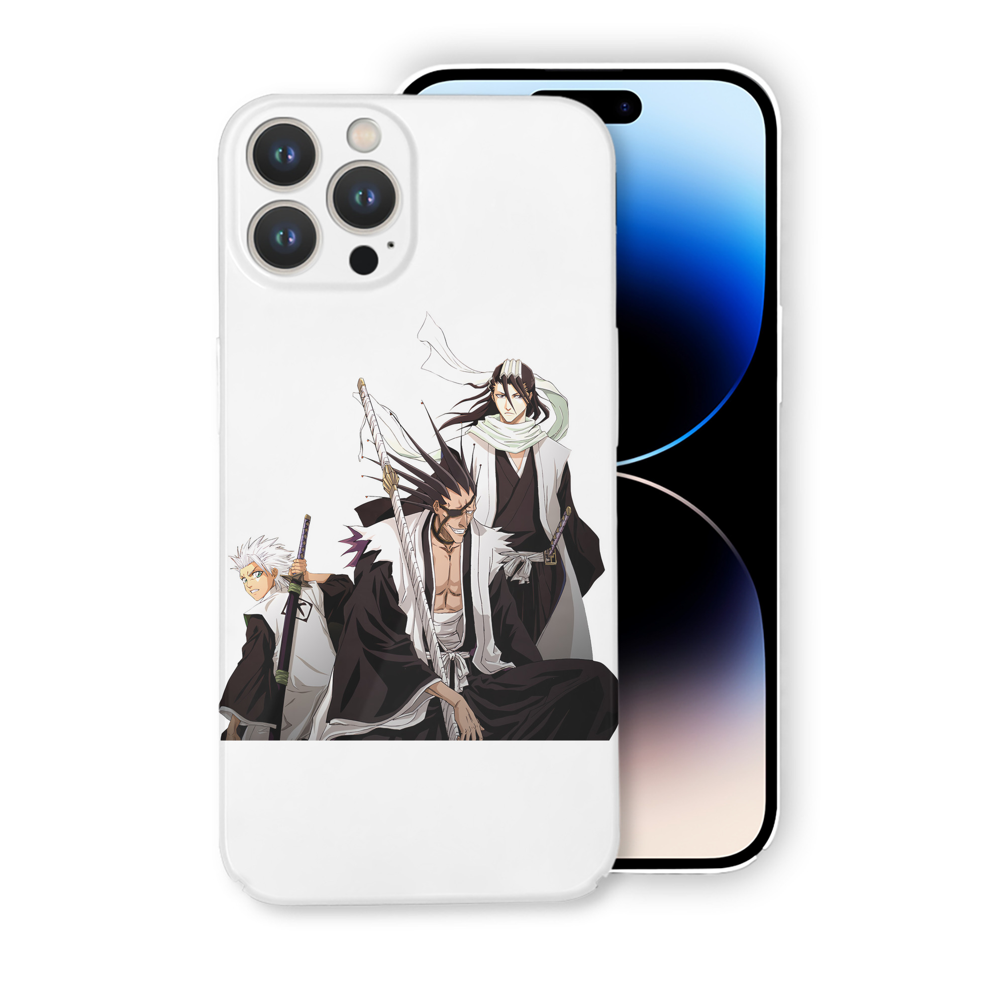 （画像用） ブリーチ ざらき けんぱち BLEACH Zaraki Kenpachi 【iPhone 14シリーズ対応】ハードケース